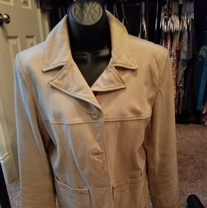 Ladies leather jacket